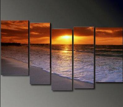 Dafen Oil Painting on canvas seascape painting -set686